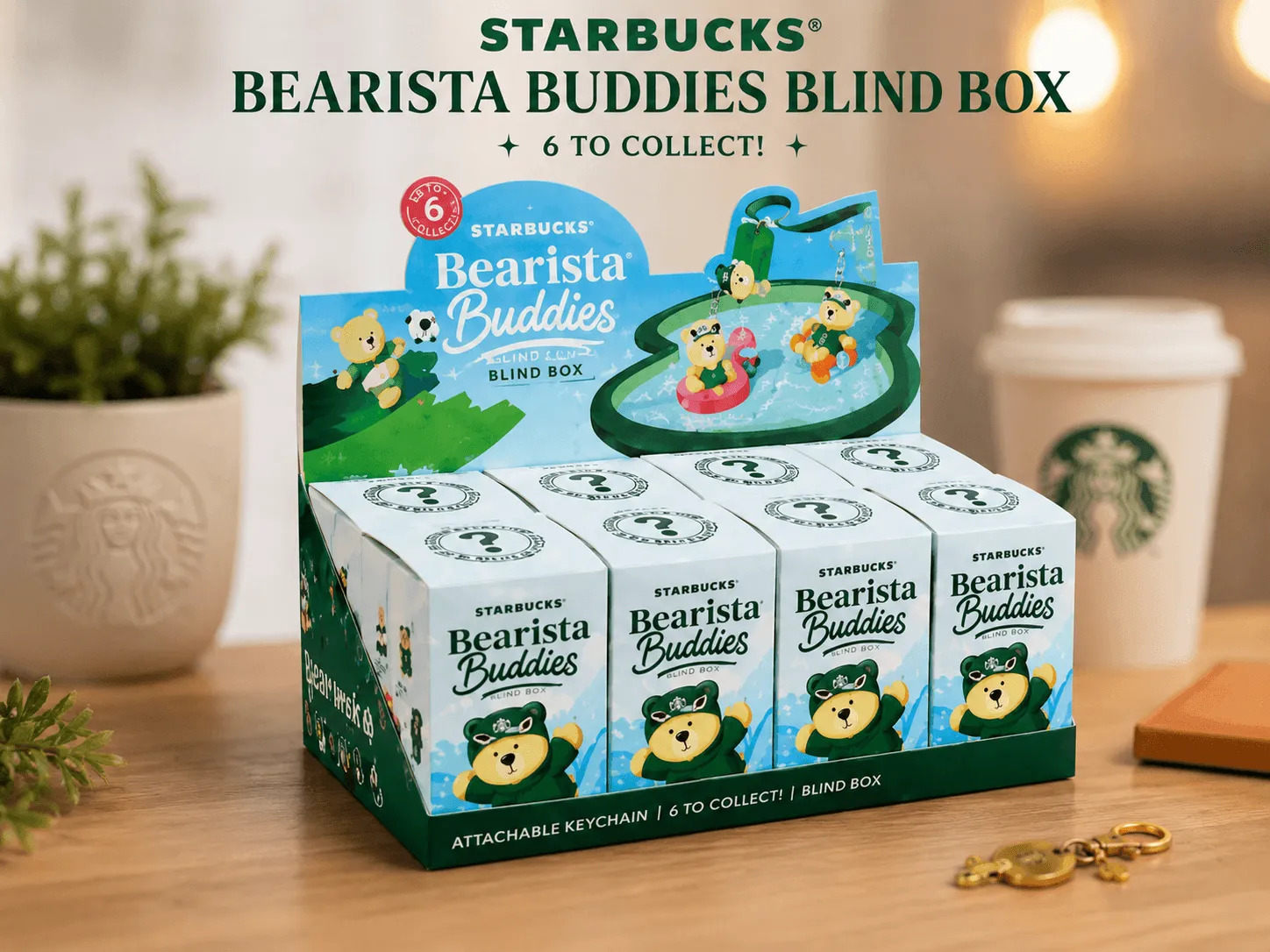 Starbucks Bearista Buddies Blind Box